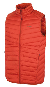 Pánská péřová vesta Dresles M brick orange - XXL