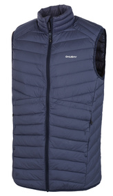 Pánská péřová vesta Dresles M dk. blue - XL