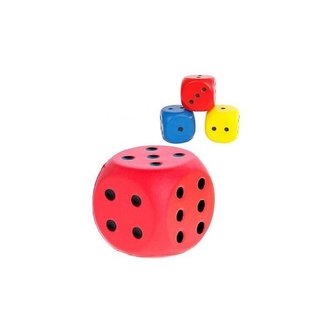 Kocka mäkká 6cm 3farby