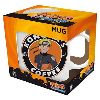 Naruto Keramický hrnek 320 ml - Konoha´s Coffee
