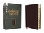 NASB, The Grace and Truth Study Bible, Large Print, Leathersoft, Maroon, Red Letter, 1995 Text, Thumb Indexed, Comfort P