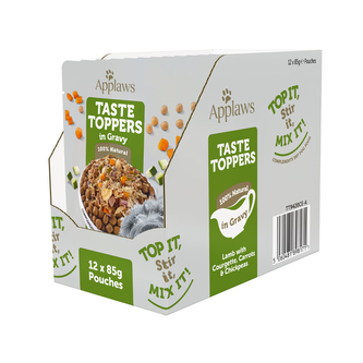 Applaws kapsička Dog Taste Toppers Gravy Jehněčí s cuketou 12x85g