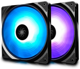 DEEPCOOL větrák RF140-2 IN 1 / 140 mm / PWM / RGB DEEPCOOL větrák RF140-2 IN 1 / 140 mm / PWM / RGB