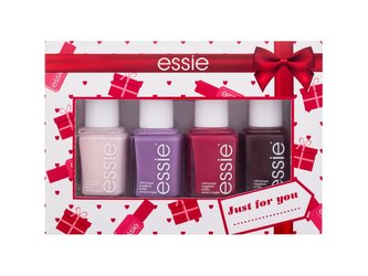 Essie Nail Polish lak na nehty 13,5 ml 14 Fiji + lak na nehty 13,5 ml 102 Play Date + lak na nehty 13,5 ml 32 Exotic Liras + lak na nehty 13,5 ml 50 Bordeaux