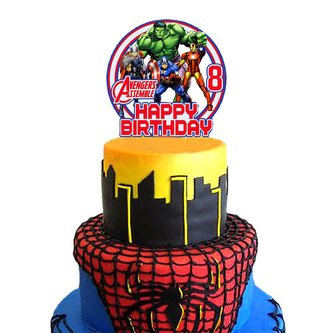 Zápich do torty Avengers - Cakesicq
