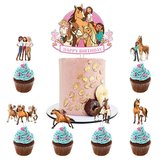 Zápich do torty koňa 7ks - Cakesicq