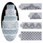 Stencil šablona romantic ornament 4ks - Cakesicq