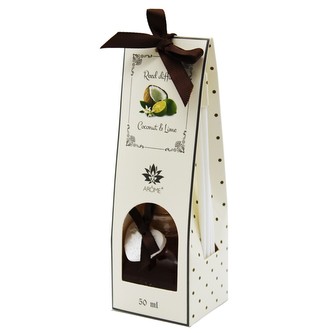 ARÔME Difuzér 50 ml, s tyčinkami, Coconut and Lime