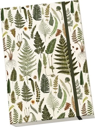 Notatnik ozdobny A5 STNOTE 102 Paprotki - bez linek