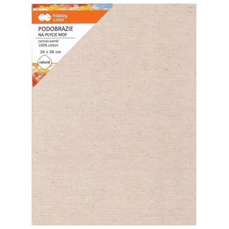Podobrazie bawełniane 24x30cm natural HAPPY COLOR