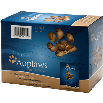 Applaws kapsička Cat Tuňák s pražmou 12x70g