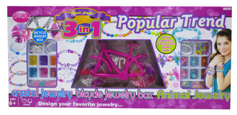 Korálkový set bicykl