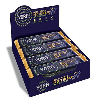 YORA Dog proteinová tyčinka z hmyzu 12x35g DTM 08/23 - AKCE 9+3
