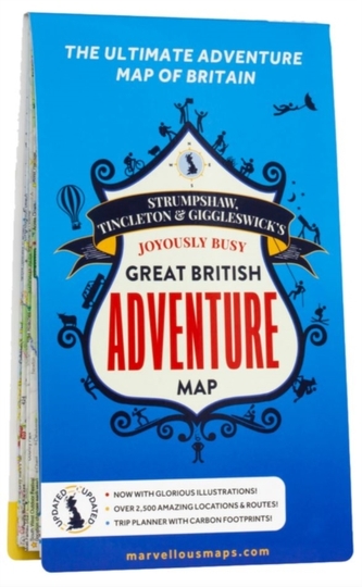 ST&G's Joyously Busy Great British Adventure Map