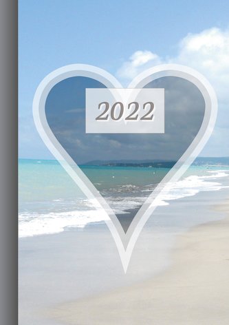 2022 Sarah Ela Joyne Kalender - Wochenplaner - Terminplaner - Design: Strand