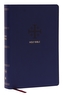 NKJV, End-of-Verse Reference Bible, Personal Size Large Print, Leathersoft, Blue, Red Letter, Thumb Indexed, Comfort Pri