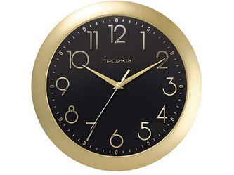 hodiny nástěnné pr.29cm PH ZLA, minerální sklo TROYKA