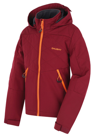Dětská softshell bunda Salex K bordo - 152