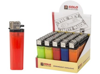 zapalovač jednorázový kamínkový SOLO (50ks)
