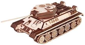 Puzzle Drewniane 3D Czołg T-34-85 Puzzle Drewniane 3D Czołg T-34-85