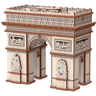 Puzzle Drewniane 3D Łuk Triumfalny Puzzle Drewniane 3D Łuk Triumfalny