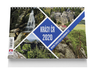 Krásy ČR - stolní kalendář 2020
