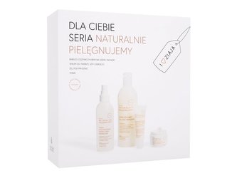 Ziaja Natural Care pleťový krém Natural Care Intensely Nourishing Day & Night Cream 50 ml + pleťové sérum Natural Care Face And Neck Serum 30 ml + pleťové tonikum Natural Care Face Toner 200 ml + sprchový gel Natural Care Shower Gel Refreshing 400 ml