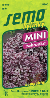 Bazalka pravá - Purple Ball 20s. - série MINI