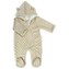 Kojenecký overal z Minky Nicol Bubbles béžový - velikost 74 (6-9m)