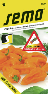 Paprika zel. štipľavá - Bhut Jolokia Orange 15s /SHU 1 050 000/