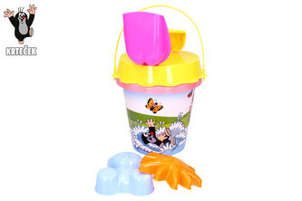 Piesok sada Krtko 1,5 L ružová