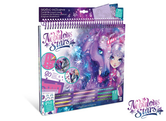 Nebulous Star omalovánky fialové