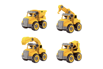 Auto skrutkovacie stavebné 4 ks 13 cm
