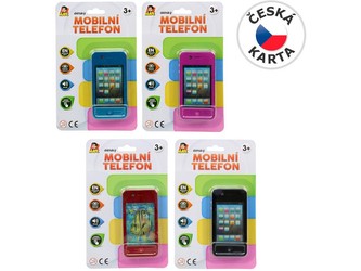 Mobilný telefón na batérie, 11 x 5,5 cm