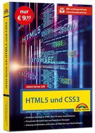 HTML5 und CSS3 - Start ohne Vorwissen - mit umfangeichen Download Material - Sonderausgabe