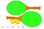 Tenisový soft set 41 cm