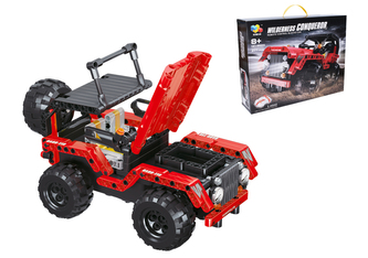 Stavebnice auto terénní RC na dálkové ovládání 23 cm