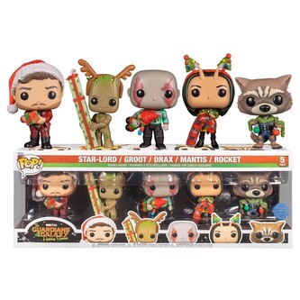 Funko POP! Marvel: Holiday- Guardians Of The Galaxy 5Pack (5 figurek)