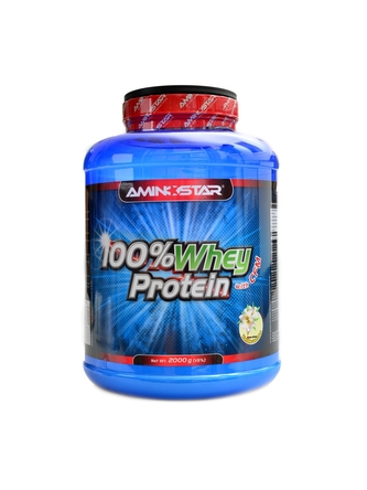 Aminostar - 100% Whey protein 2000 g - vanilka