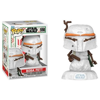 Funko POP! #558 Star Wars: Holiday- Boba Fett(Snowman)