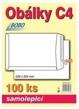 Obálky C4 samolepiace (bal. 100ks)