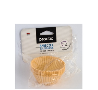 Košíčky na muffiny silikon 6ks/7x3cm