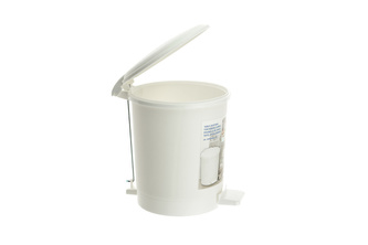 Stolní stolní pedálový koš na odpadkový papír