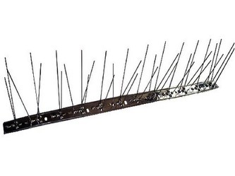 hroty ochranné proti holubům 50x10cm, 36 hrotů nerez