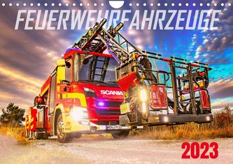 Feurwehrfahrzeuge (Wandkalender 2023 DIN A4 quer)