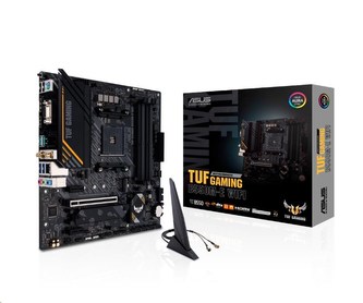 ASUS MB Sc AM4 TUF GAMING B550M-E (WI-FI), AMD B550, 4xDDR4, 1xDP, 1xHDMI, VGA, WI-FI, mATX ASUS MB Sc AM4 TUF GAMING B550M-E (WI-FI), AMD B550, 4xDDR4, 1xDP, 1xHDMI, VGA, WI-FI, mATX