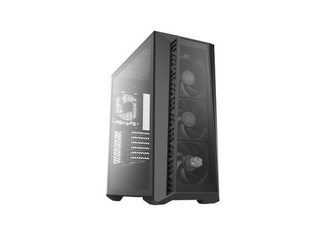 Cooler Master case MasterBox 520 Mesh Blackout Edition, mini-ITX, bez zdroje, průhledná bočnice