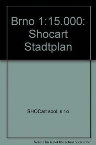 Brno mapa centrum 1:15 000