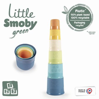 LS Pyramída kelímky, 100% recyklovateľné