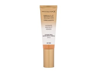Max Factor Miracle Second Skin Makeup 30 ml 09 Tan SPF20 pro ženy